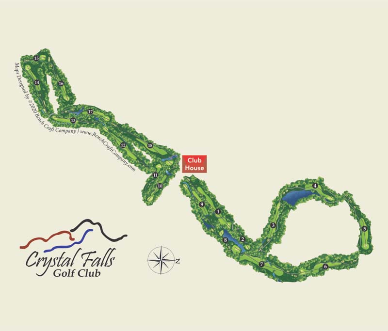 Course Details - Crystal Falls Golf Club